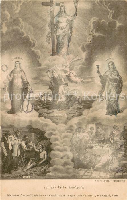 Religion Les Vertus tbeologales