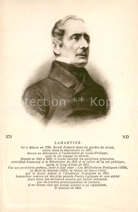 Verlag ND Nr. ND 371 Lamartine