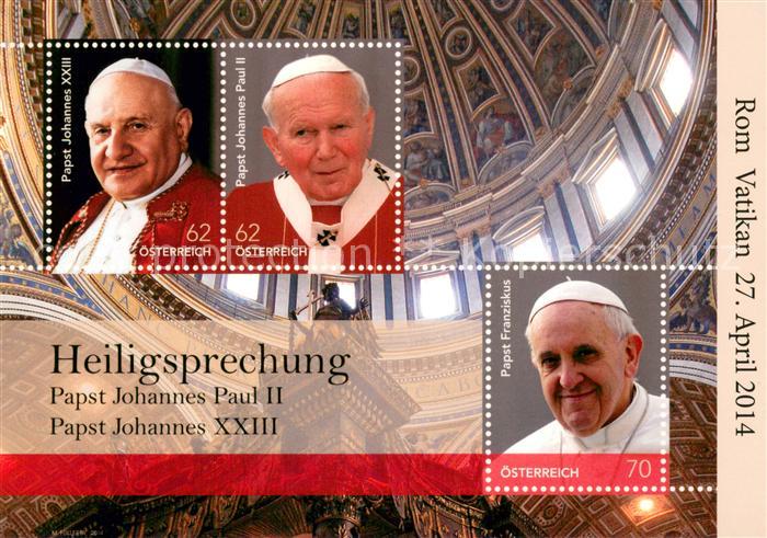 Papst Rom Vatikann Heiligsprechung