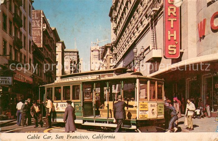 Strassenbahn Cable Car on Turntable