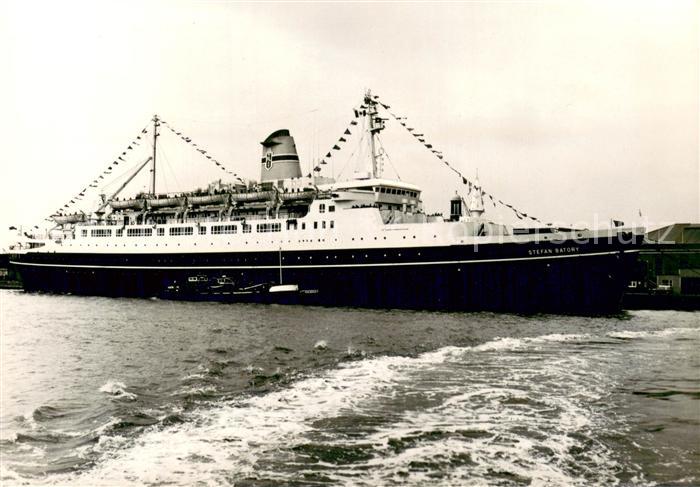 Dampfer Oceanliner Polenischer Schiff