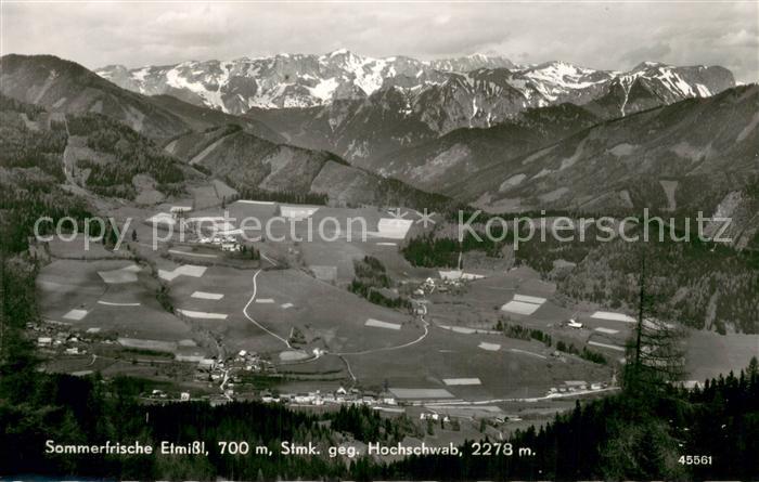 Etmissl Fliegeraufnahme mit Hochschwab