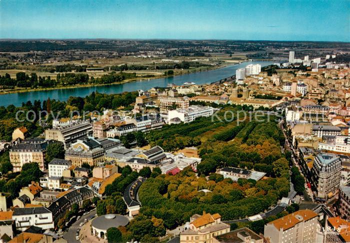 Vichy Allier Station ideale Sante Vacances Vue aerienne