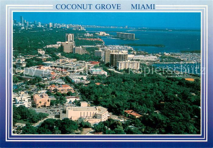 Coconut Grove Florida Fliegeraufnahme