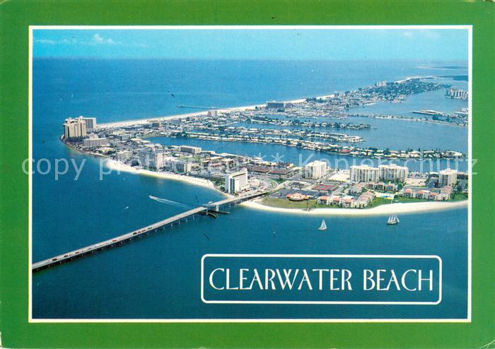 Clearwater Beach Aerial view
