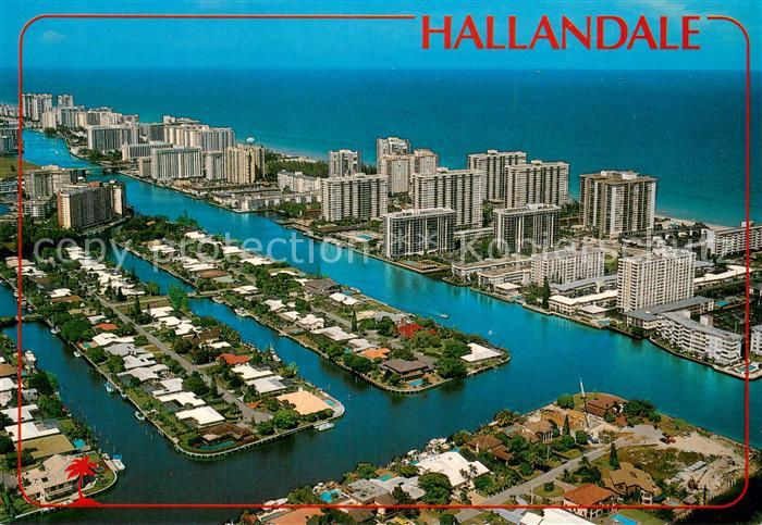 Hallandale Aerial view