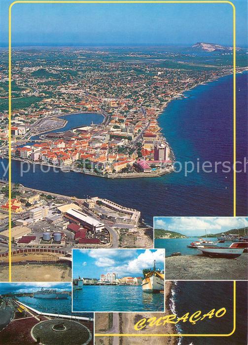 Curacao Niederlaendische Antillen Aerial view