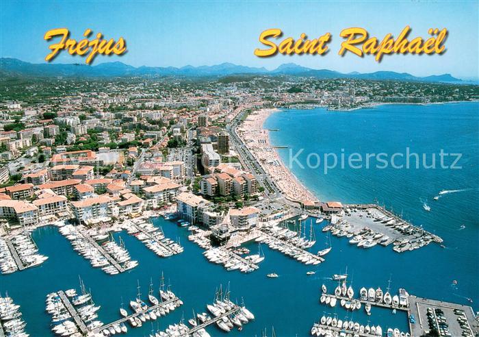 Frejus Saint Raphael Vue aerienne