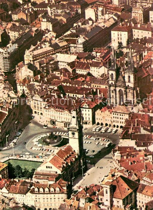 Praha Prahy Prague Staromestske namestiletecky pohled