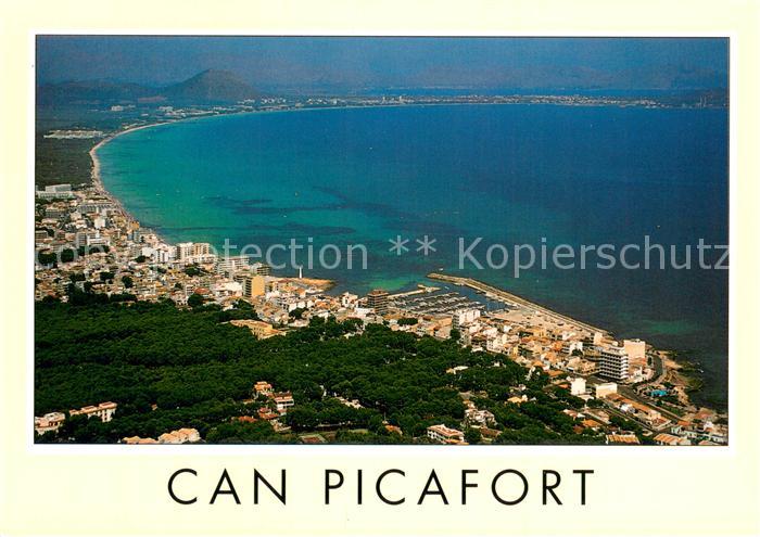 Can Picafort Mallorca Fliegeraufnahme