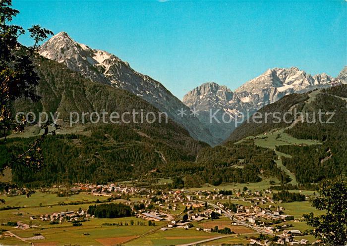 Koetschach-Mauthen Kaernten Fliegeraufnahme mit Polinik Cellon und Kellerwand