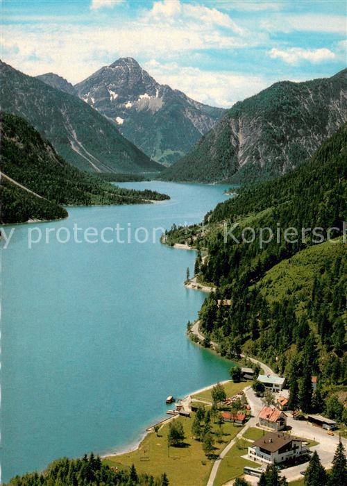 Reutte Tirol Plansee Hotel Forelle Fliegeraufnahme