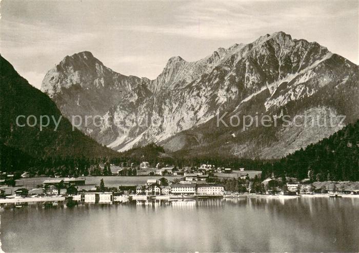 Pertisau Achensee Fliegeraufnahme