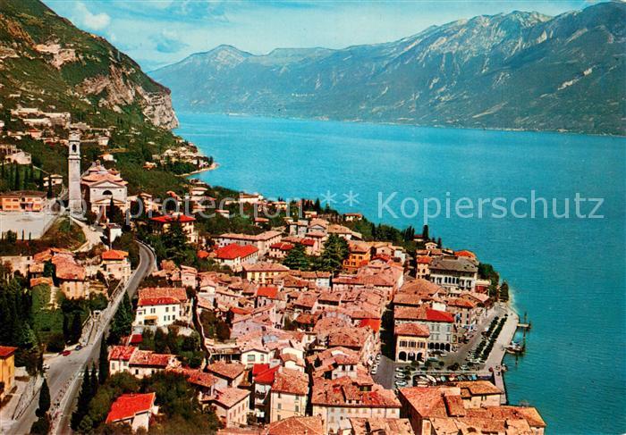 Bogliaco Lago di Garda Fliegeraufnahme