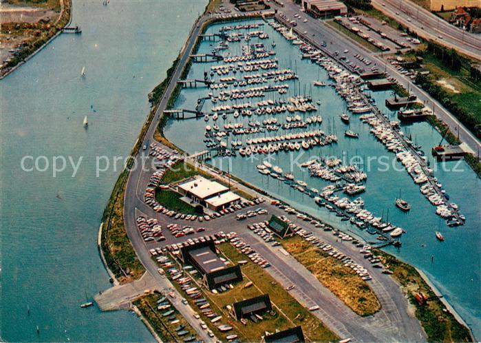 Nieuwpoort Vue aerienne Port de plaisance