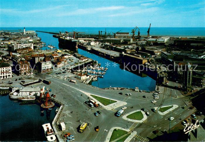 Dunkerque Duenkirchen Vue generale aerienne du port