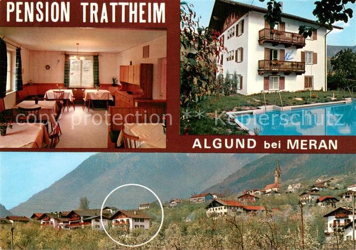 Algund Merano Pension Trattheim Panorama Pool
