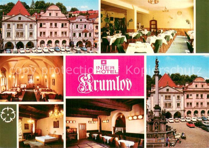 Krumlov Interhotel Krumlov Gastraeume Zimmer Marktplatz