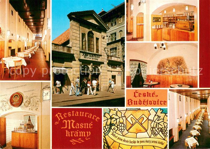 Ceske Budejovice Restaurace Masne kramy Gastraeume Bar