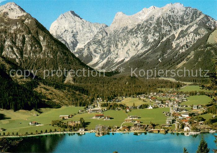 Pertisau Achensee Fliegeraufnahme