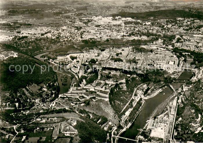 Besancon Doubs La Boucle du Doubs Vue aerienne