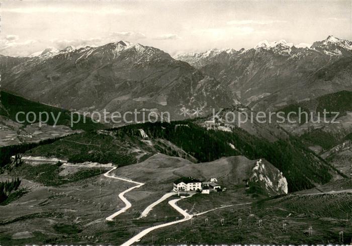 Jaufenpass Passo del Giovo Fliegeraufnahme