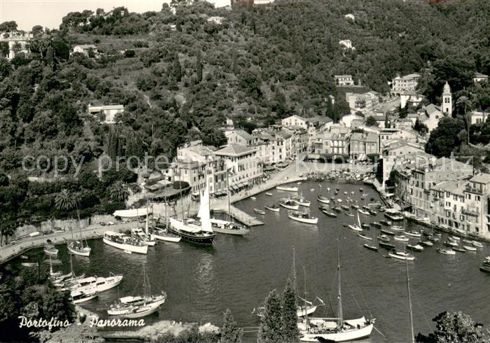 Portofino Liguria Fliegeraufnahme