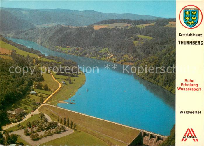 Idolsberg Krumau Kamp Kamptalstausee Thurnberg Waldviertel Fliegeraufnahme