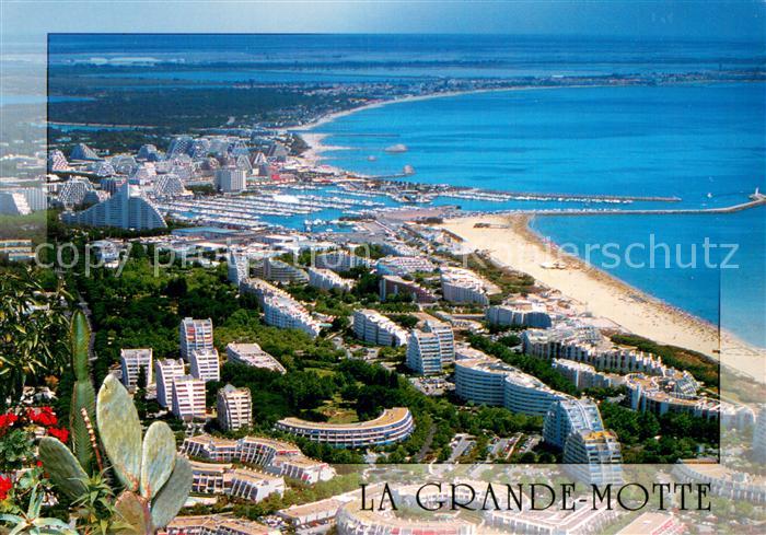 La Grande-Motte Le Languedoc Vue aerienne