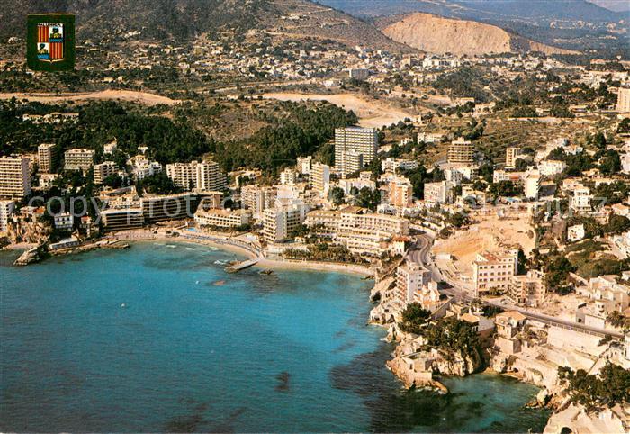 Cala Mayor Fliegeraufnahme