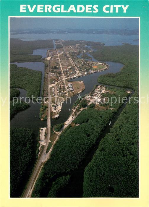 Everglades City Florida Aerial view
