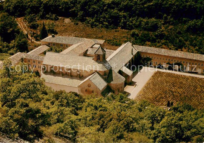 Senanque Abbaye de Senanque Vue generale aerienne