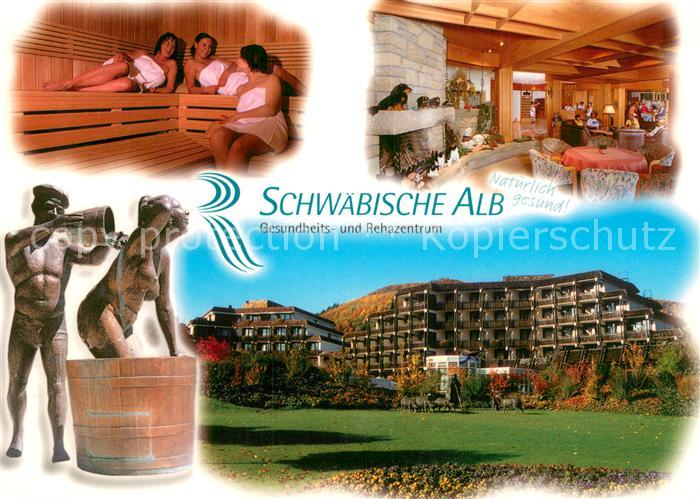 Bad Urach Gesundheits und Rehazentrum Schwaebische Alb Sauna Gastraum