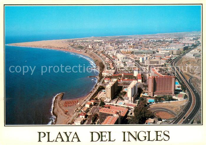 Playa del Ingles Vista aerea