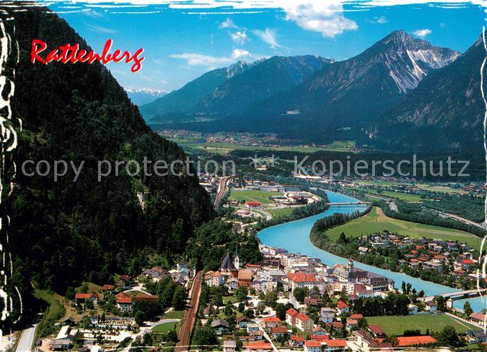 Rattenberg Inn Fliegeraufnahme