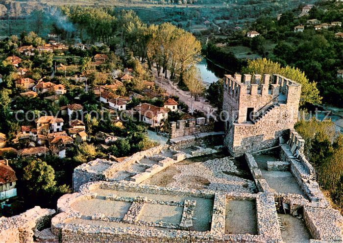 Veliko Tarnowo La Tour de Baudouin Vue aerienne