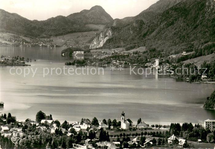 St Wolfgang Wolfgangsee mit den Ortschaften Strobl und St Gilgen
