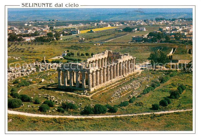Selinunte Hera Tempel Fliegeraufnahme