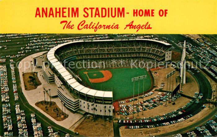 Anaheim Stadium Home of The California Angels