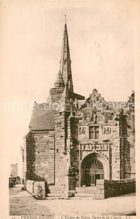 Perros-Guirec Eglise de Notre Dame de la Clarie