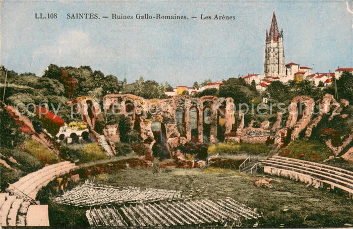Saintes 17 Ruines Gallo Romaines Les Arenes