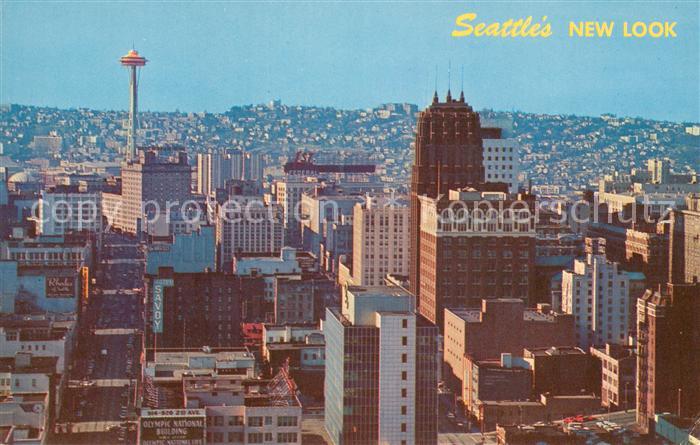 Seattle City Air view