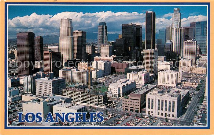 Los Angeles California The skyline of downtown Los Angeles