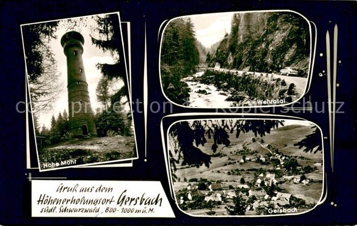 Gersbach Schopfheim Hohe Moehr Wehratal Gersbachblick
