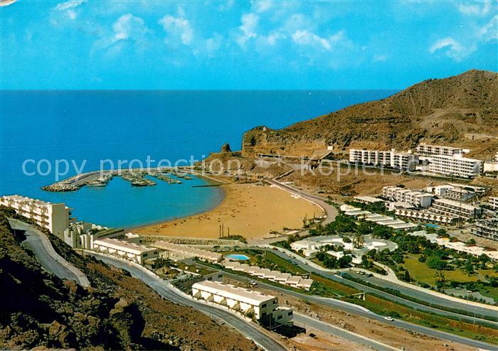 Las Palmas Gran Canaria Puerto Rico Fliegeraufnahme