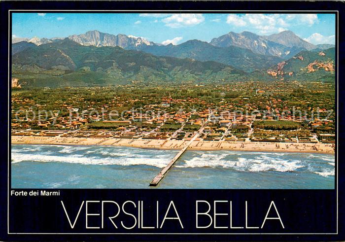 Forte dei Marmi Versilia Bella Fliegeraufnahme