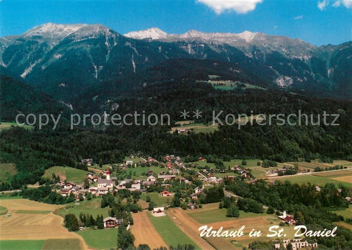 St Daniel Gailtal Fliegeraufnahme