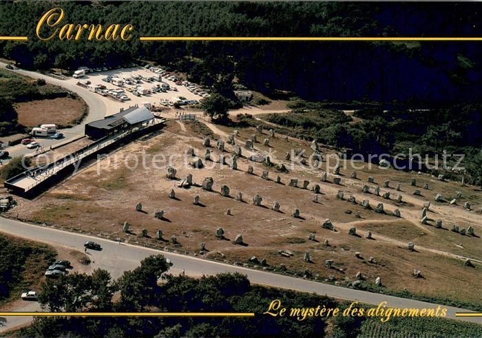 Carnac 56 Le mystere des alignements Vue aerienne