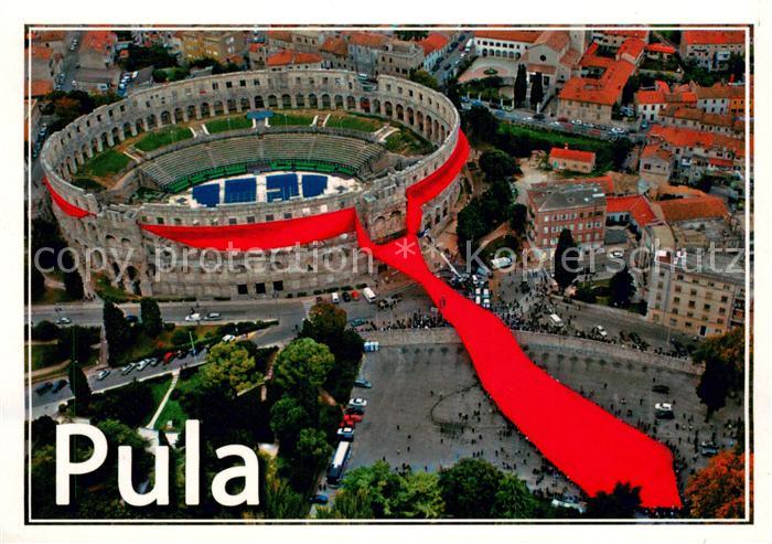 Pula Pola Croatia Hrvatska Fliegeraufnahme