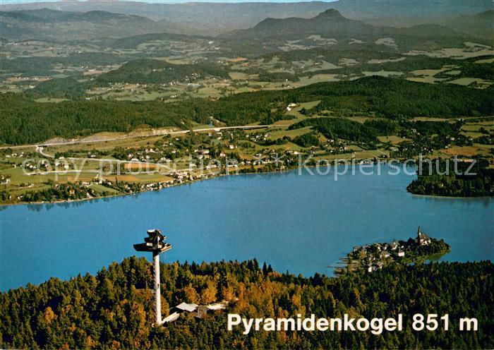 Maria Woerth Woerthersee Pyramidenkogel Aussichtsturm Panorama